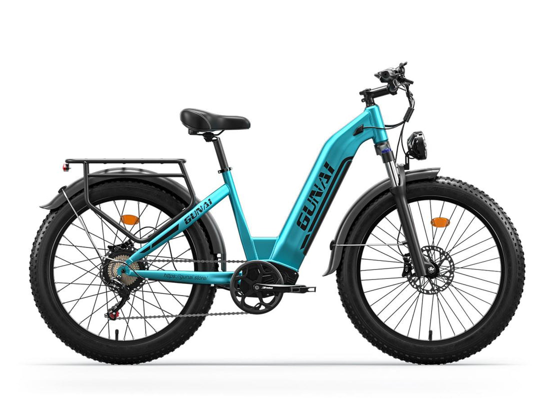 Discover the GUNAI-V Fat Tire Electric Bike: Your Ultimate Riding Companion